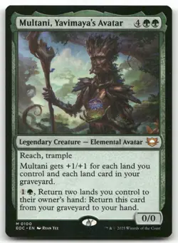 Multani, Yavimaya's Avatar 100 MTG Commander: Edge of Eternities M NM - Image 1