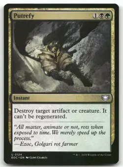 Putrefy 124 MTG Commander: Edge of Eternities U NM - Image 1