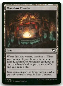 Maestros Theater 167 MTG Commander: Edge of Eternities C NM - Image 1