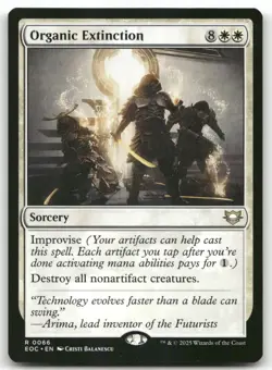 Organic Extinction 66 MTG Commander: Edge of Eternities R NM - Image 1