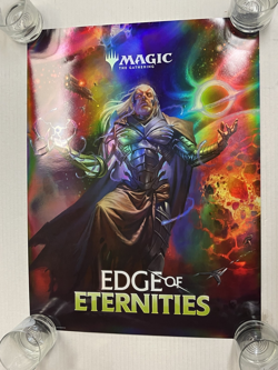 Magic The Gathering Edge of Eternities Foil WPN Promo Poster 18x24 MTG - Image 1