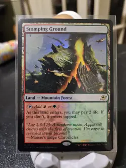 Stomping Ground Foil R0258 Edge of Eternities MTG Magic the Gathering NM - Image 1