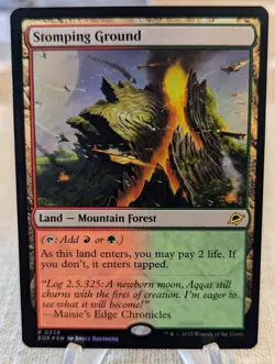 Stomping Ground Foil R0258 Edge of Eternities MTG Magic the Gathering NM - Image 1