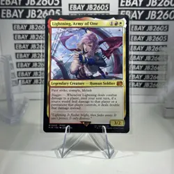 Lightning, Army of One #0233 MTG FIN Regular Final Fantasy Near Mint Cheap Ship - Image 1