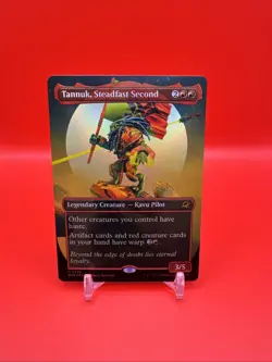 Tannuk, Steadfast Second (Borderless) (Foil) - Edge Of Eternities NM MTG - Image 1