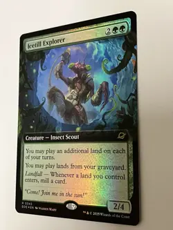 MTG Edge of Eternities - Icetill Explorer - Extended Rare - Foil - 0343 NM - Image 1