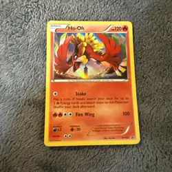 HO-OH XY153 PROMO HOLO POKEMON TCG DAMAGED READ - Image 1