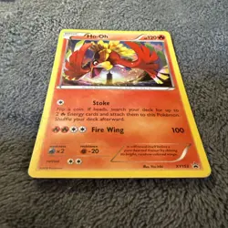 HO-OH XY153 PROMO HOLO POKEMON TCG DAMAGED READ - Image 2