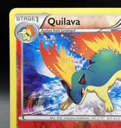 Quilava 19/162 XY Breakthrough Reverse Holo Pokemon TCG - Image 3