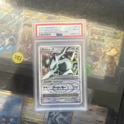 Pokemon 2009 Diamond & Pearl Arceus Lv.X Holo Black Star Promo #DP56 PSA 6 - Image 1
