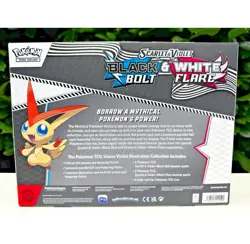 Pokemon Victini & Tech Sticker Collection Bundle Black Bolt White Flare in hand - Image 3