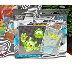 Pokemon Victini & Tech Sticker Collection Bundle Black Bolt White Flare in hand - Image 5