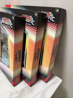 3x Pokemon TCG SV8.5 Prismatic Evolutions Poster Collection Box Lot New/Sealed✅ - Image 2