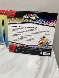 3x Pokemon TCG SV8.5 Prismatic Evolutions Poster Collection Box Lot New/Sealed✅ - Image 4