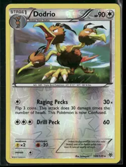 Dodrio 100/135 Reverse Holo - Pokemon TCG Plasma Storm 2012 - Image 1
