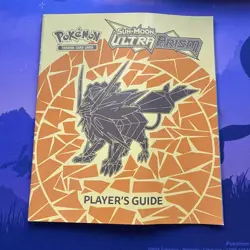 Rare Pokemon Trading Card Game - Player's Guide Sun & Moon - ultra prism Book - Image 1