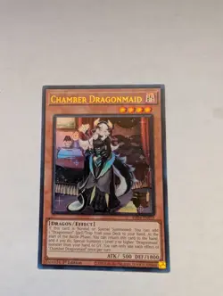 Chamber Dragonmaid (Ultra Rare) RA04-EN032 NM 1st Edition Yugioh! - Image 1