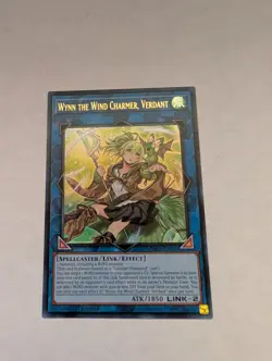 Yugioh! Wynn the Wind Charmer, Verdant - RA03-EN045 - Ultra Rare - 1st Edition - Image 1