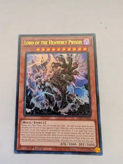 Yugioh! Lord of the Heavenly Prison - RA03-EN029 - Ultra Rare - 1st Edition NM - Image 1