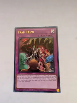 Trap Trick (Ultra Rare) RA03-EN078 Quarter Century Bonanza 1st Edition NM Yugioh - Image 1