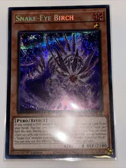Snake-Eye Birch - MP24-EN112 - Prismatic Secret Rare - 1st Edition - YuGiOh TCG - Image 2