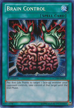 Brain Control LCYW-EN074 - Secret Rare - Lightly Played Unlimited YuGiOh! TCG - Image 1