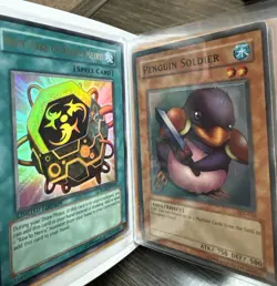 Yugioh Card Collection With Binder (60 Cards Some Holos) - Image 3