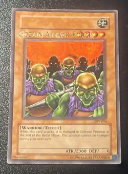 Yugioh MISPRINT MP Goblin Attack Force NAME SHIFT ERROR PSV-094 Ultra Rare VHTF! - Image 1