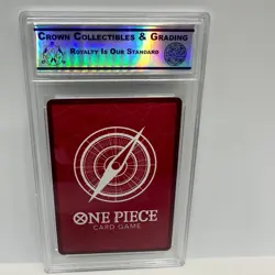 Rob Lucci 076 One Piece Card Pillars of Strength Japanese CC&G 9.5 Gem Mint - Image 2