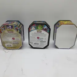 Lot Of 3 Pokemon Empty Metal Card Tins *NO CARDS* - Image 5
