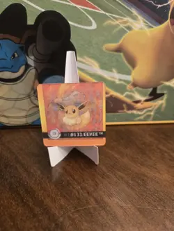 Nintendo Pokemon Artbox Series 1 Holographic Card Eevee/Flareon #133/#136 1999 - Image 1