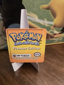 Nintendo Pokemon Artbox Series 1 Holographic Card Eevee/Flareon #133/#136 1999 - Image 3