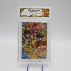 Super Dragon Ball Heroes Promo Card #66 Son Goku Xeno BANDAI Japanese Graded 10 - Image 1