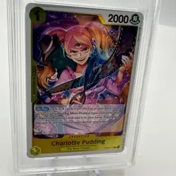 Charlotte Pudding 2000 OP03-112 One Piece Card Game TCG CCG English Encased - Image 2