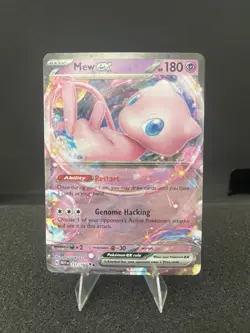 Mew EX 151/165 - 151 English Double Rare - Scarlet & Violet Pokemon TCG Card NM - Image 1