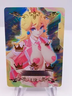 ❤ PEACH Goddess Story Anime Waifu Card Girl Foil Doujin Holo ACG❤ - Image 1