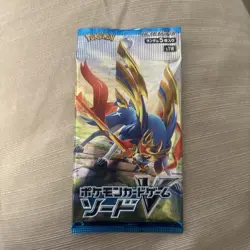 Pokemon Sword S1W Booster Pack (x1) Sword and Shield Japanese Card - Image 1