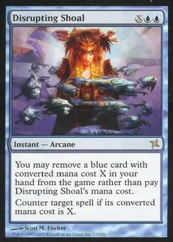 MTG English Disrupting Shoal NM Normal Betrayers of Kamigawa - Image 1