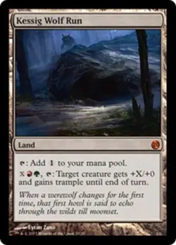 MTG English Kessig Wolf Run NM Foil From the Vault: Twenty - Image 1