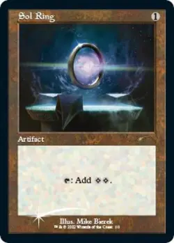 MTG English Sol Ring (Retro Frame) NM Foil Promos: WPN and Gateway - Image 1