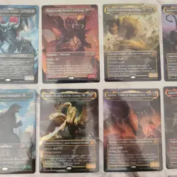 MTG Magic The Gathering IKORIA FOIL lot x 15 NrMt Godzilla Ghidorah Mothra Gigan - Image 3
