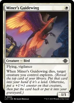 Miner's Guidewing - Near Mint MTG The Lost Caverns of Ixalan - Image 1