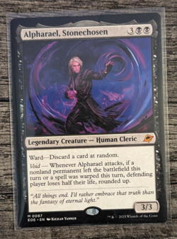 MTG: Alpharael, Stonechosen (Edge of Eternities)(MYTHIC RARE) - Image 1