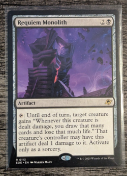 MTG: Requiem Monolith (Edge of Eternities)(RARE) - Image 1