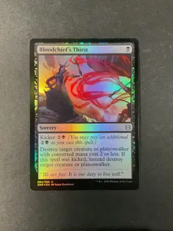 Bloodchief's Thirst - Foil - Zendikar Rising - Magic the Gathering - MTG - Image 1