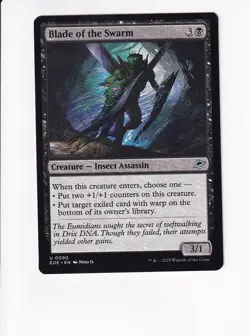 MAGIC THE GATHERING MTG EDGE OF ETERNITIES BLADE OF THE SWARM - Image 1