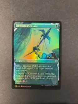 Skyclave Pick-Axe - Foil Showcase - Zendikar Rising - Magic the Gathering- MTG - Image 1