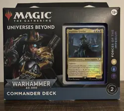 MTG:Universes Beyond Warhammer 40k Forces Of The Imperium Commander Deck Sealed - Image 1