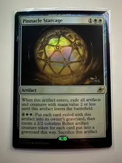 Pinnacle Starcage FOIL #27 RARE Edge of Eternities NM ENG MTG - Image 1