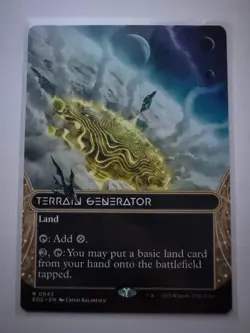 Terrain Generator (Borderless) #43 RARE Edge of Eternities: Regular NM ENG MTG - Image 1